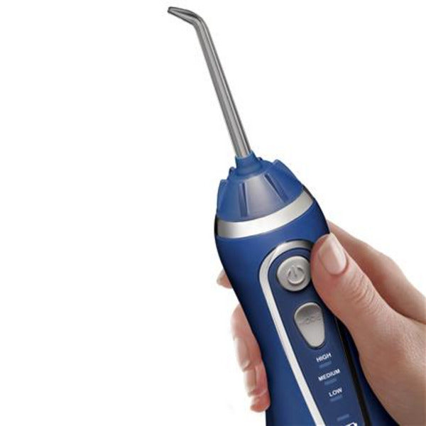 Waterpik WP-583 kabellose, fortschrittliche blaue Mundpflege (blau)