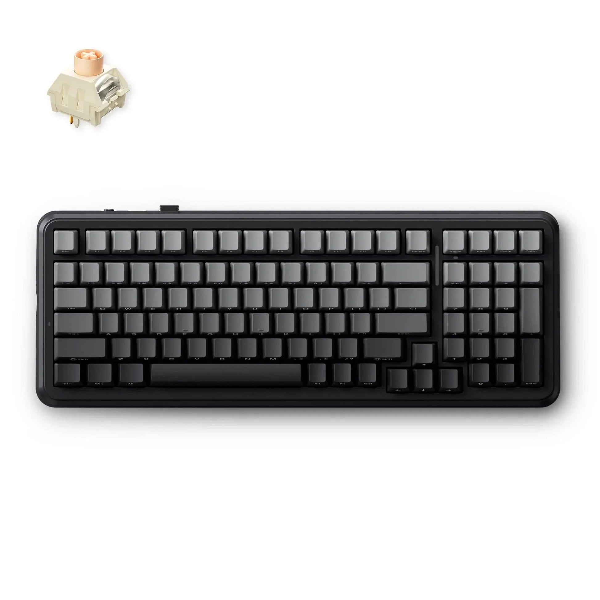 Mchose K99 V2 kabellose mechanische Halterung, Gaming-Tastatur (US-Layout)