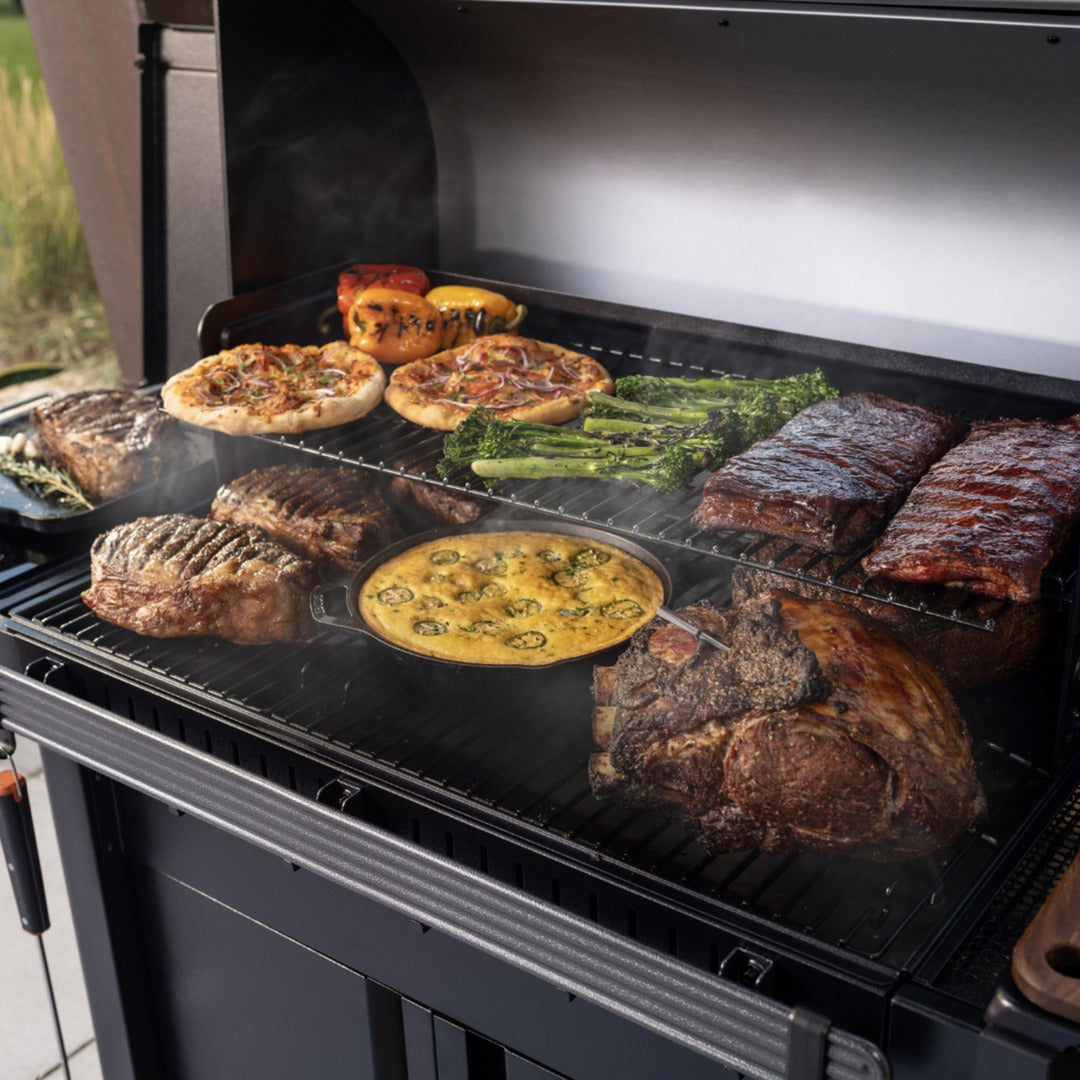 Traeger Woodridge Elite Pelletgrill (Schwarz, WLAN)