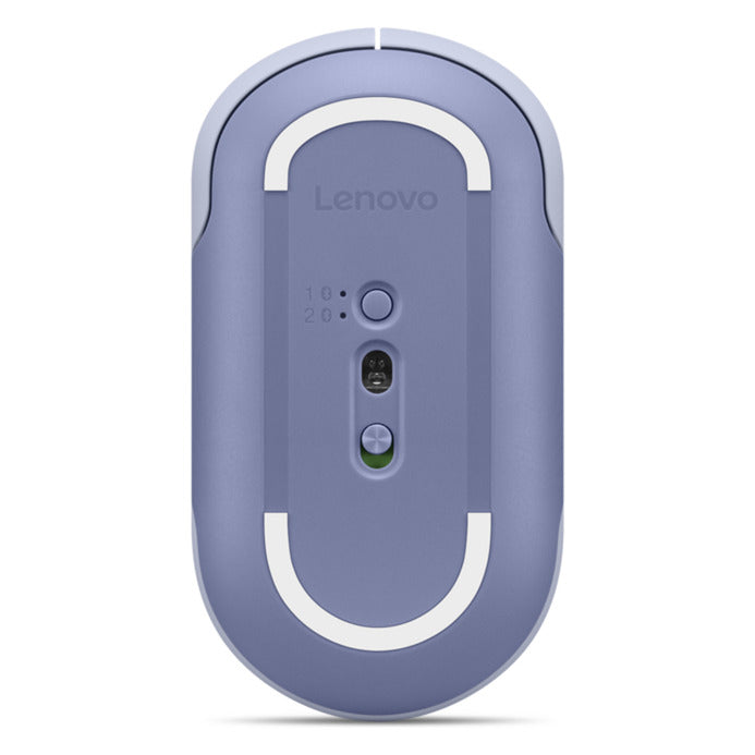 Lenovo 350 Silent Bluetooth-Maus (Lila, 2400 dpi, Bluetooth® 5.3)