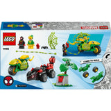 Lego Lego Spidey 11198 Spin und Elektro -Verfolgung mit Dinosaurierfahrzeugen - afbeelding 7
