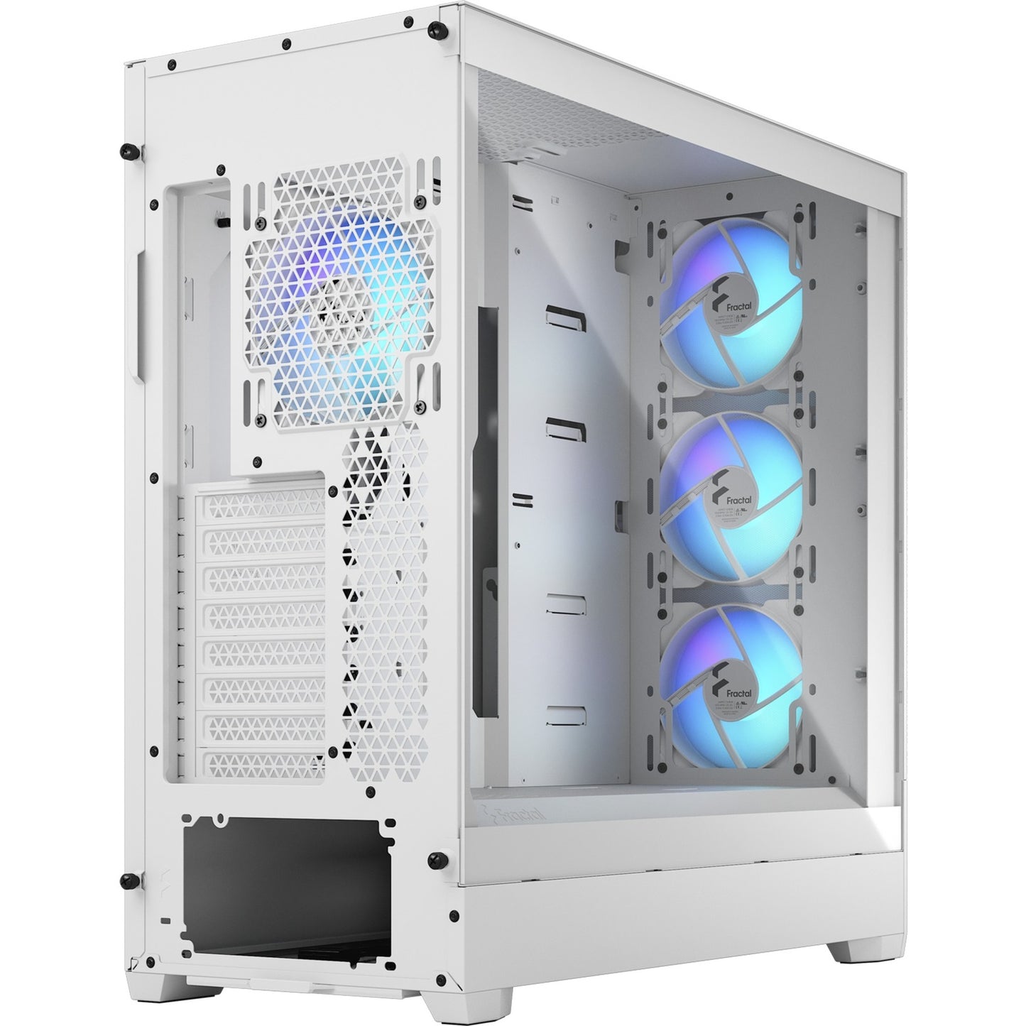 Fraktales Design Pop XL Air RGB Weiß TG Clear Tint