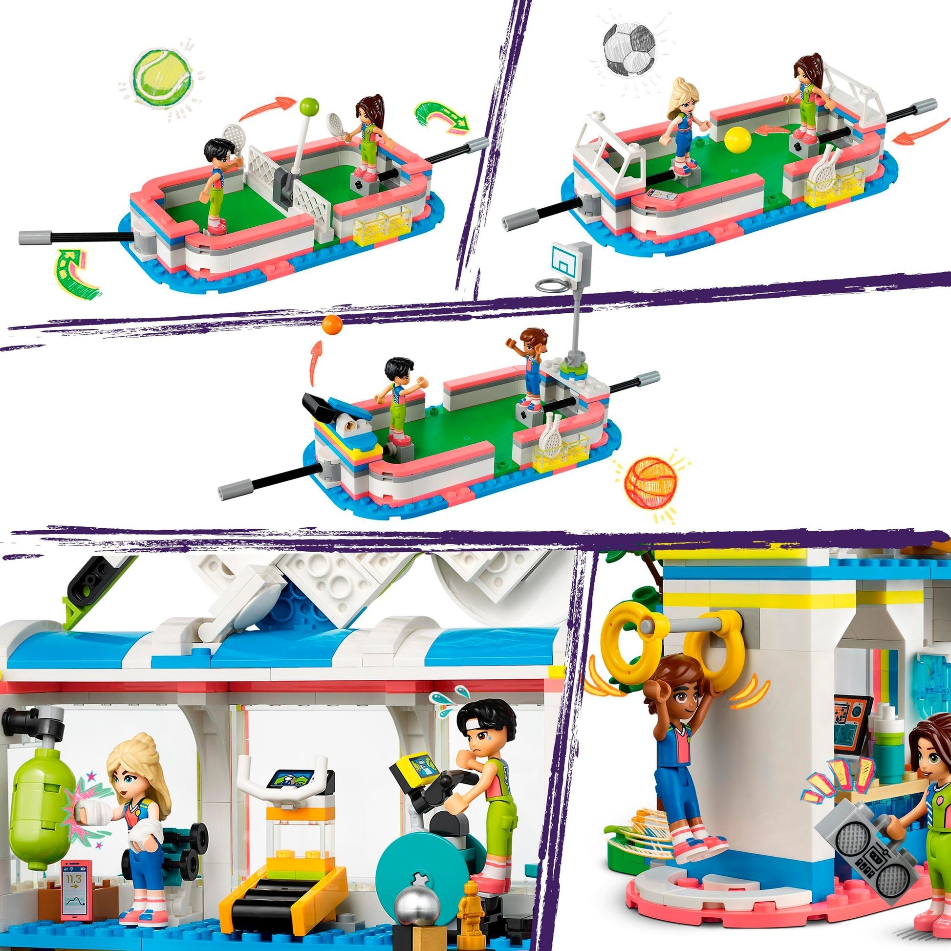 Lego Lego Friends 41744 Sports Center