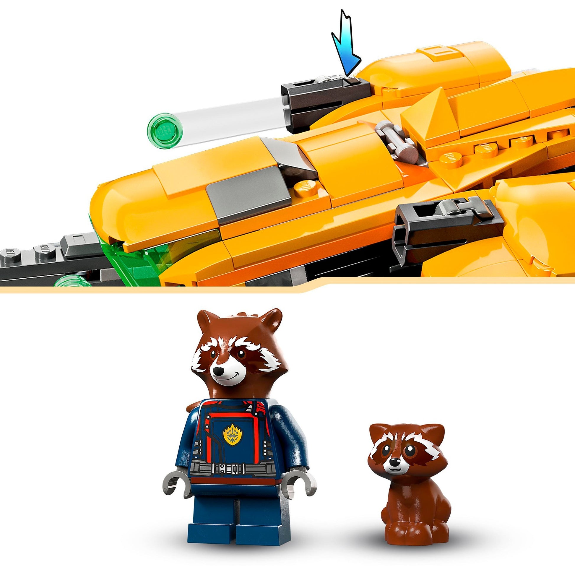 Lego Lego Super Heroes 76254 Das Baby Rocketschiff