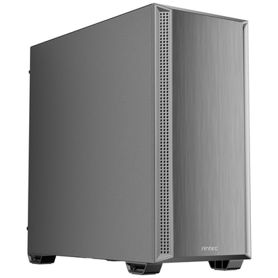 Antec p7 s Midi-Tower-Gehäuse (Schwarz Silber | 2x USB-A | 1x USB-C)