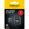 Inteno MicroSDHC 4GB Klasse 10