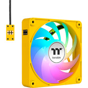 Thermaltake CT120 EX ArGB Sync PC-Lüfter Bumblebee (3-Lüfter-Pack) Gehäuselüfter (Gelb, 3 Stück, 120 x 120 x 25 mm, PWM) - afbeelding 2