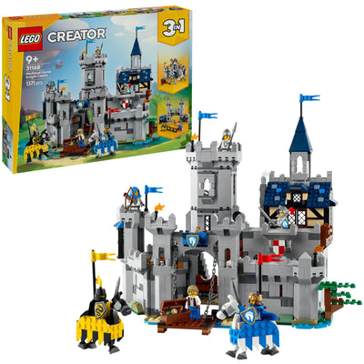 LEGO Creator 31168 mittelalterliches Schloss mit Rittern zu Pferd