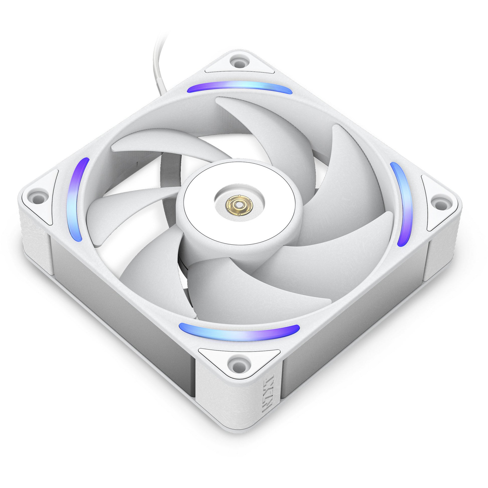 Nzxt f120x RGB-Gehäuselüfter (weiß, 120 x 120 x 30 mm, PWM)