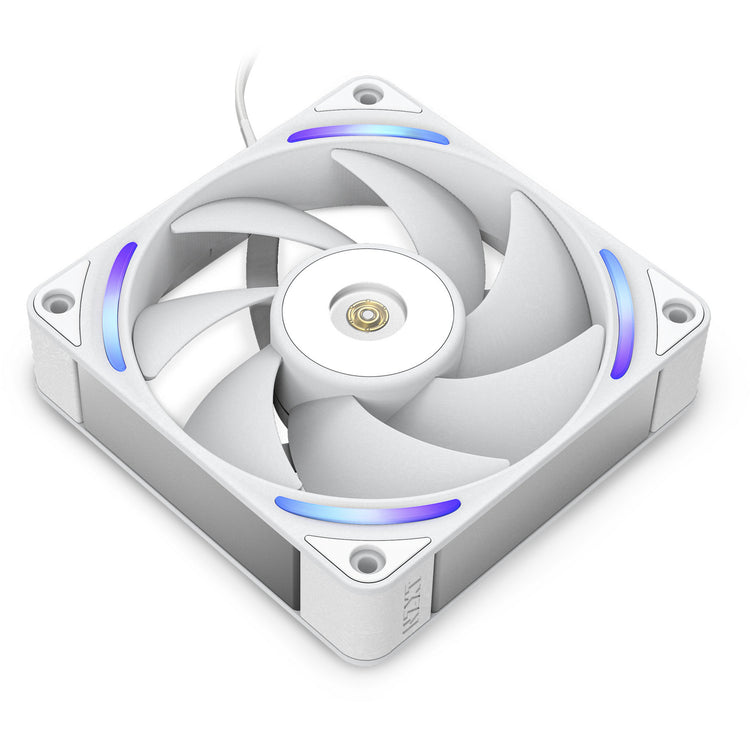 Nzxt f120x RGB-Gehäuselüfter (weiß, 120 x 120 x 30 mm, PWM)