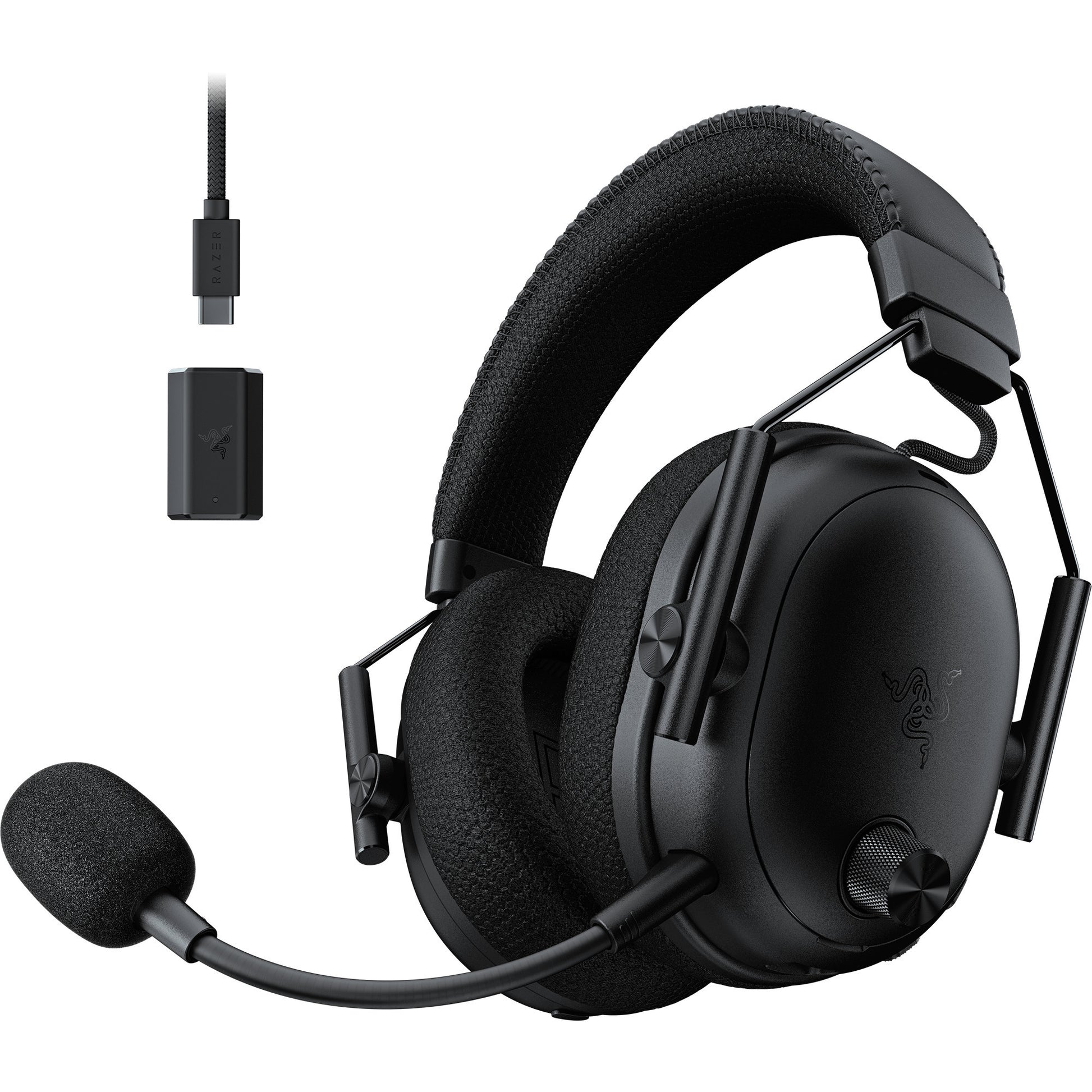 Razer Blackshark V3 Pro Over-Ear-Gaming-Headset (Schwarz, PC, Playstation 4, Playstation 5)