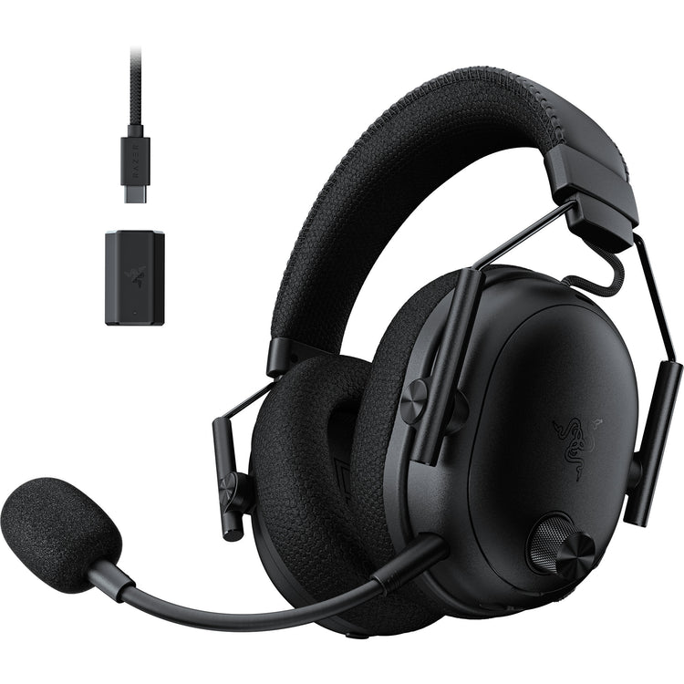Razer Blackshark V3 Pro Over-Ear-Gaming-Headset (Schwarz, PC, Playstation 4, Playstation 5)