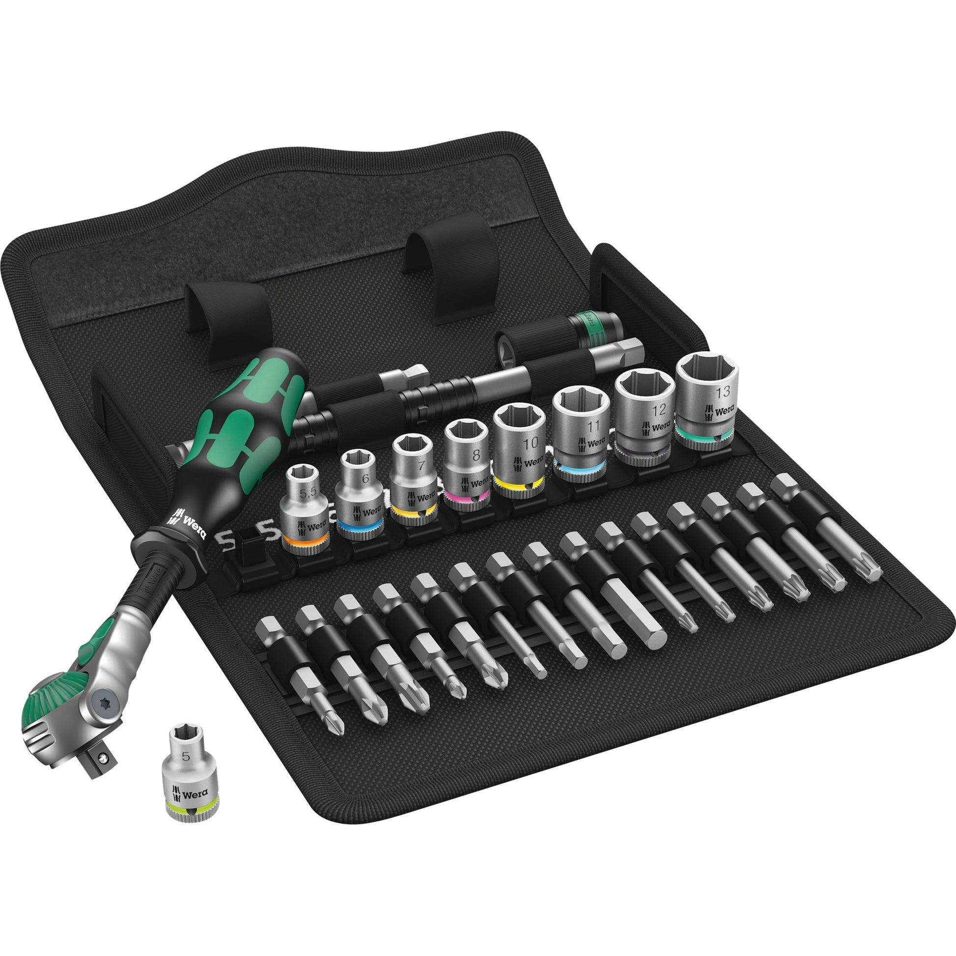 Waa Ratelsleutel Set Zyklop 8100 SA