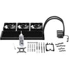 Ruhig sein! Silent Loop 3 420 Wasserkühlung (schwarz, 4-Pin-PWM)
