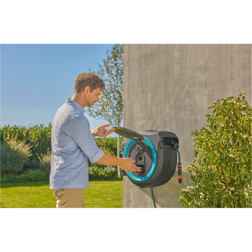 Gardena 35 m Wand-Snangenbox PowerRoll XL