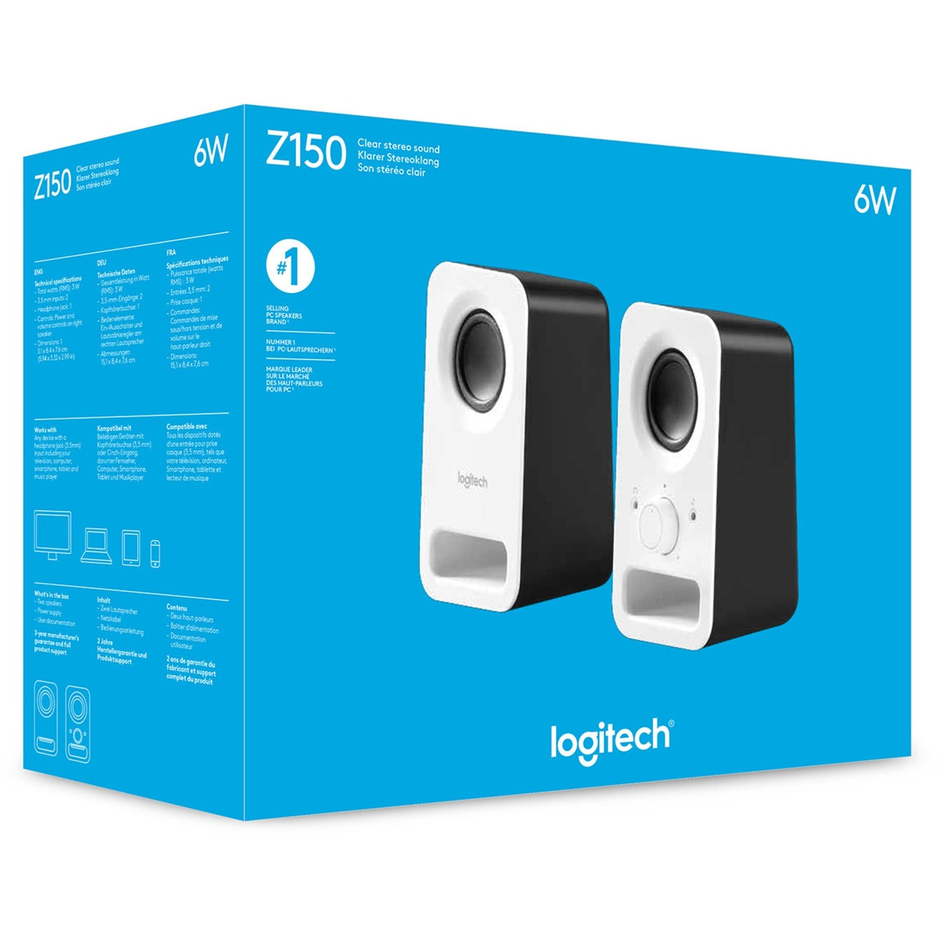 Logitech Z150 Multimedia -Lautsprecher