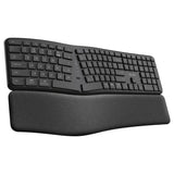 Drahtlose ergonomische Trust Keyra-Tastatur (schwarz, US-Layout, Bluetooth 2,4 G USB) - afbeelding 3