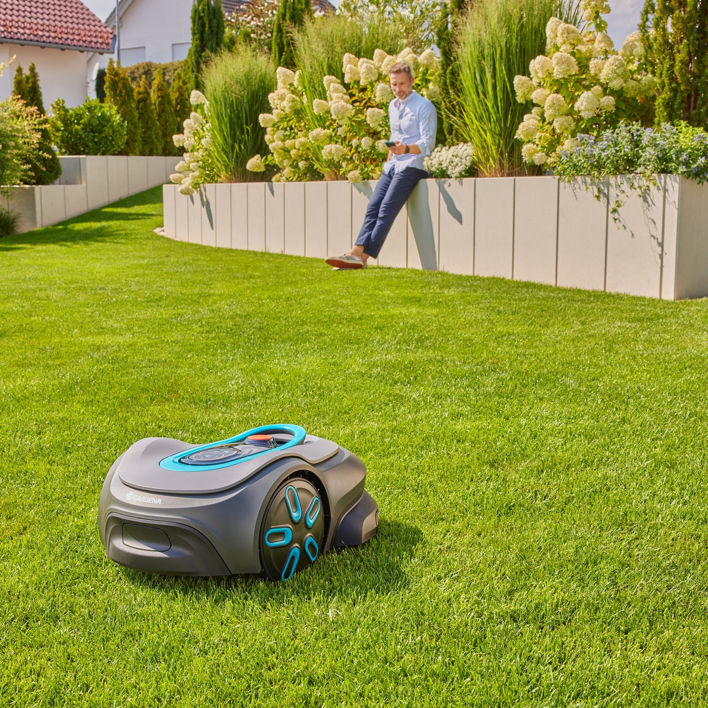 Gardena Rasenroboter Sileno Max 1200