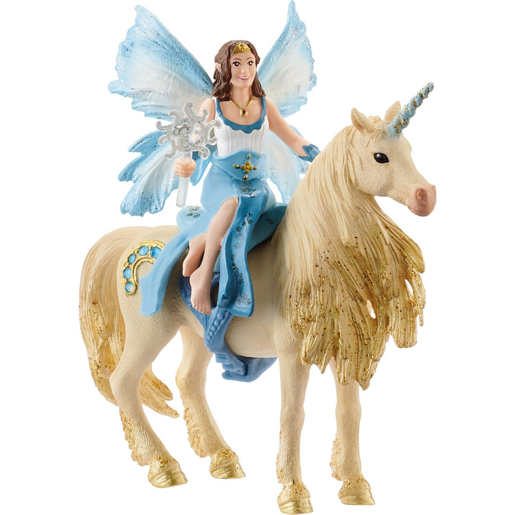 Schleich Bayala Eyelas Outdoor Ride auf goldenem Einhorn