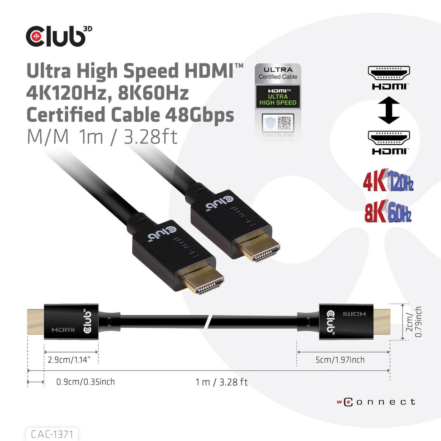 Club 3D Ultrahooch HDM
