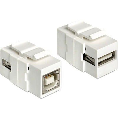 Delock Keystone -Modul USB 2.0 A bis USB 2.0 B Connectioni