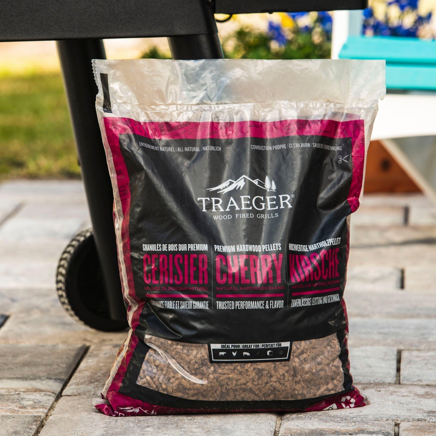 Traeger Pellets van Hardhout kers