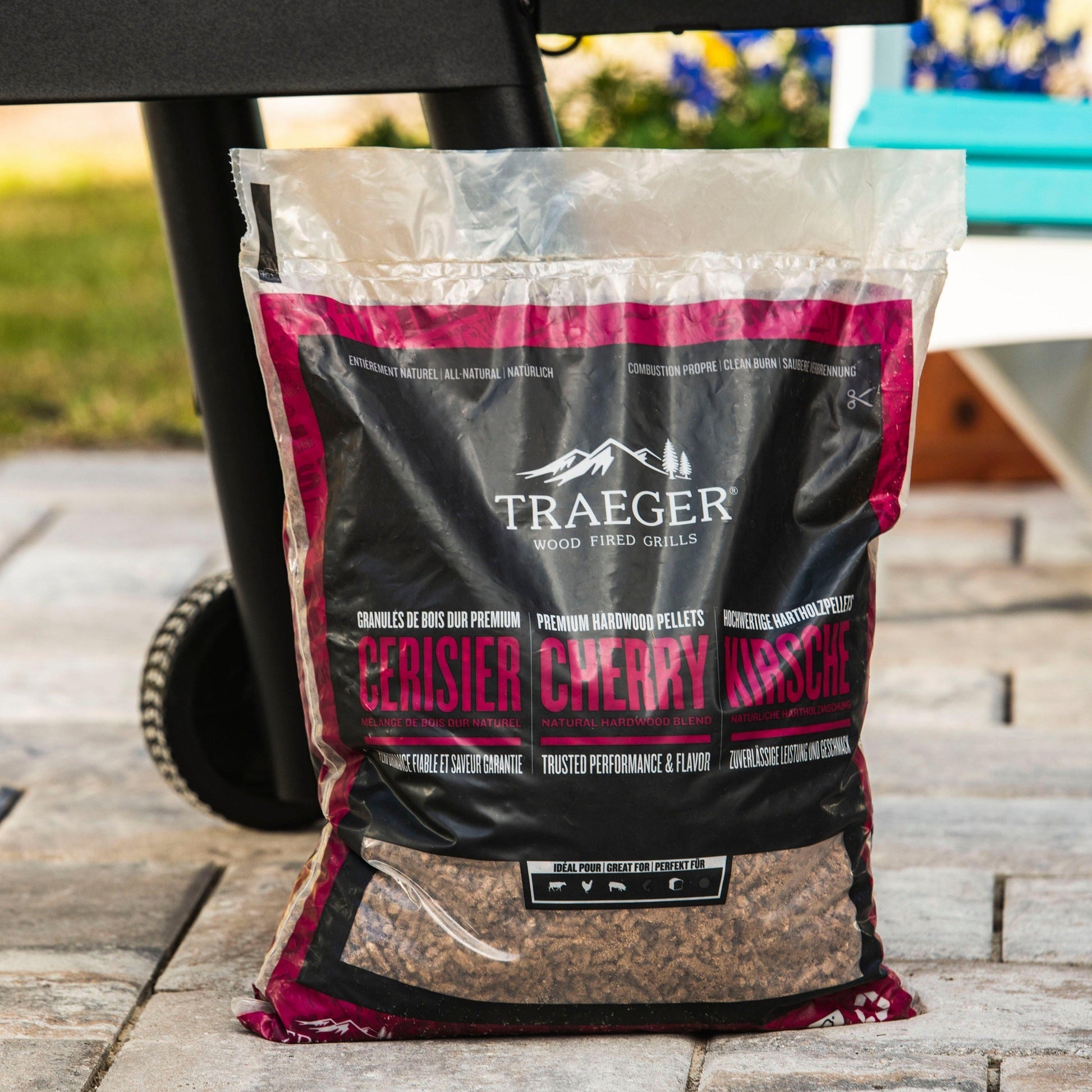 Traeger Pellets van Hardhout kers