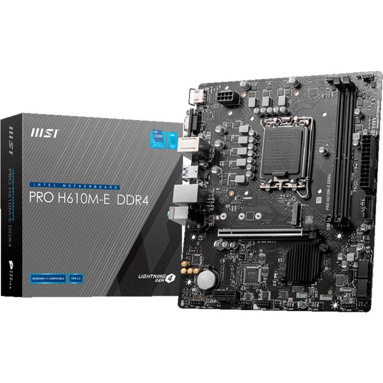 MSI Pro H610M-E DDR4