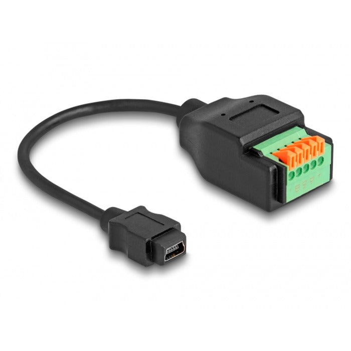 Delock USB 2.0-Adapter, USB 2.0 mini-b weiblich> 5 pi