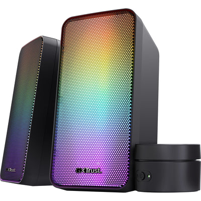 Vertrauen Sie GXT 611 Wetz Ibelbeleuchtet 2.0 RGB -Lautsprecher Set