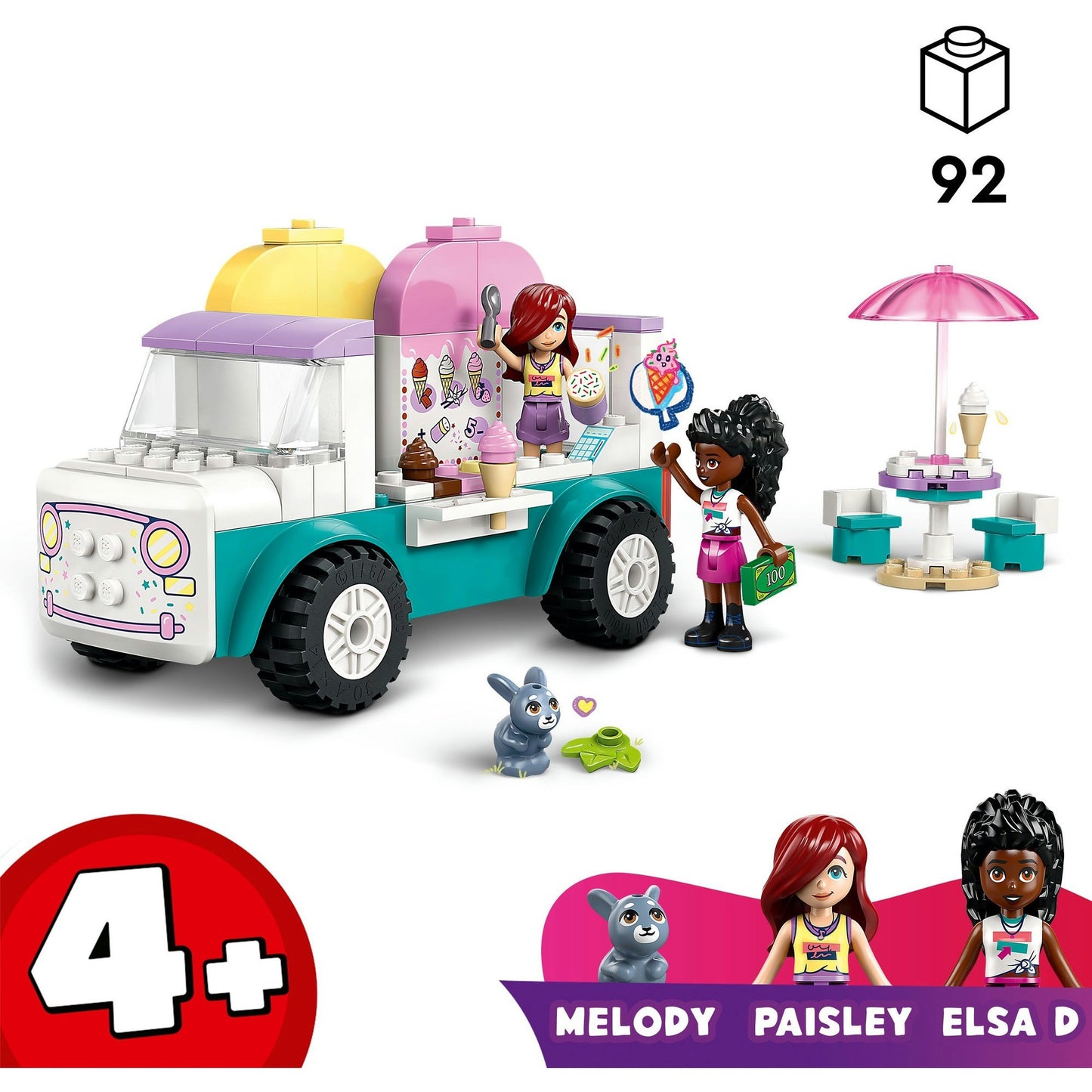 Lego Lego Freunde 42644 Heartlake City Ice Cream Truck