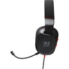 Powera kabelgebundenes Stereo-Headset für Nintendo Switch 2 Over-Ear-Gaming-Headset (schwarz rot, Nintendo Switch 2, Nintendo Switch – OLED-Modell, Nintendo Switch, Nintendo Switch Lite)