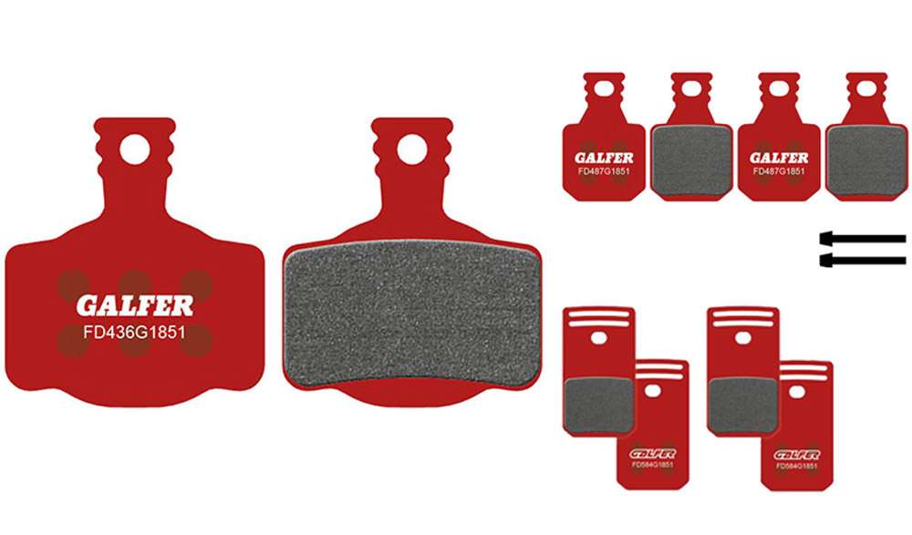 Galfer Bike Advanced Disc Pads für Magura Campagnolo