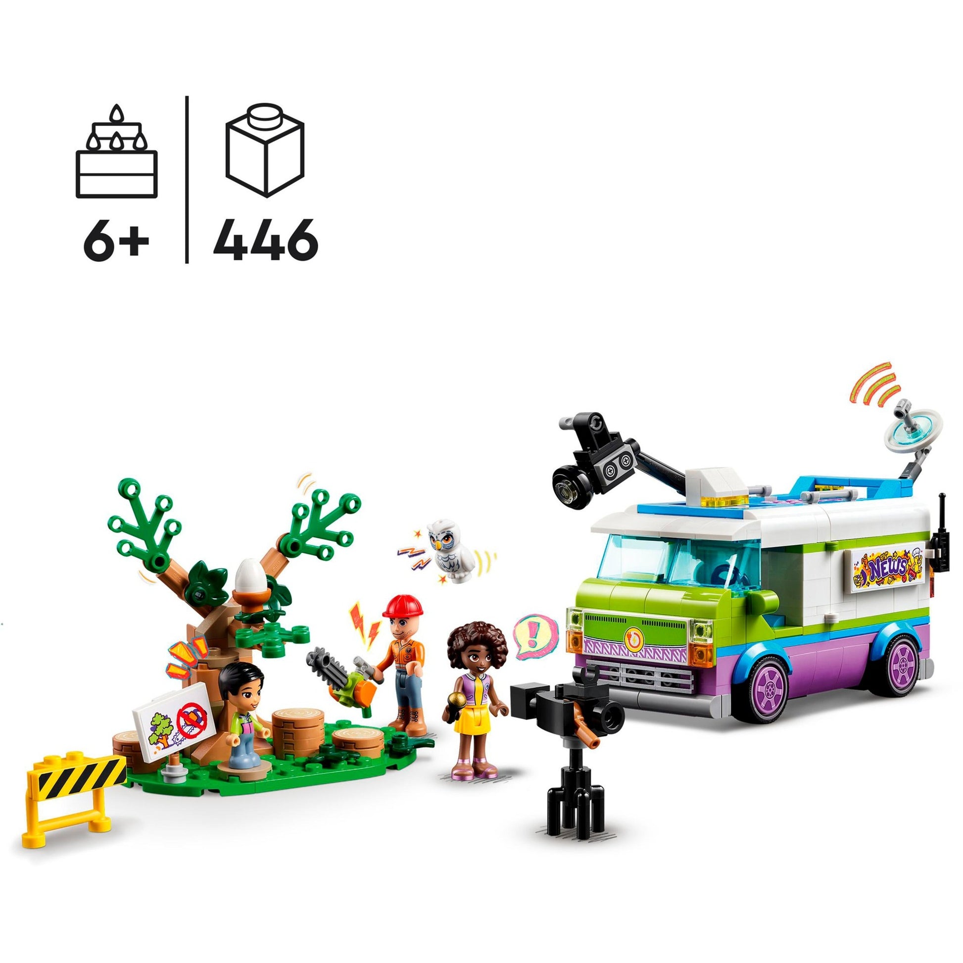 Lego Lego Freunde 41749 Nachrichtenbus