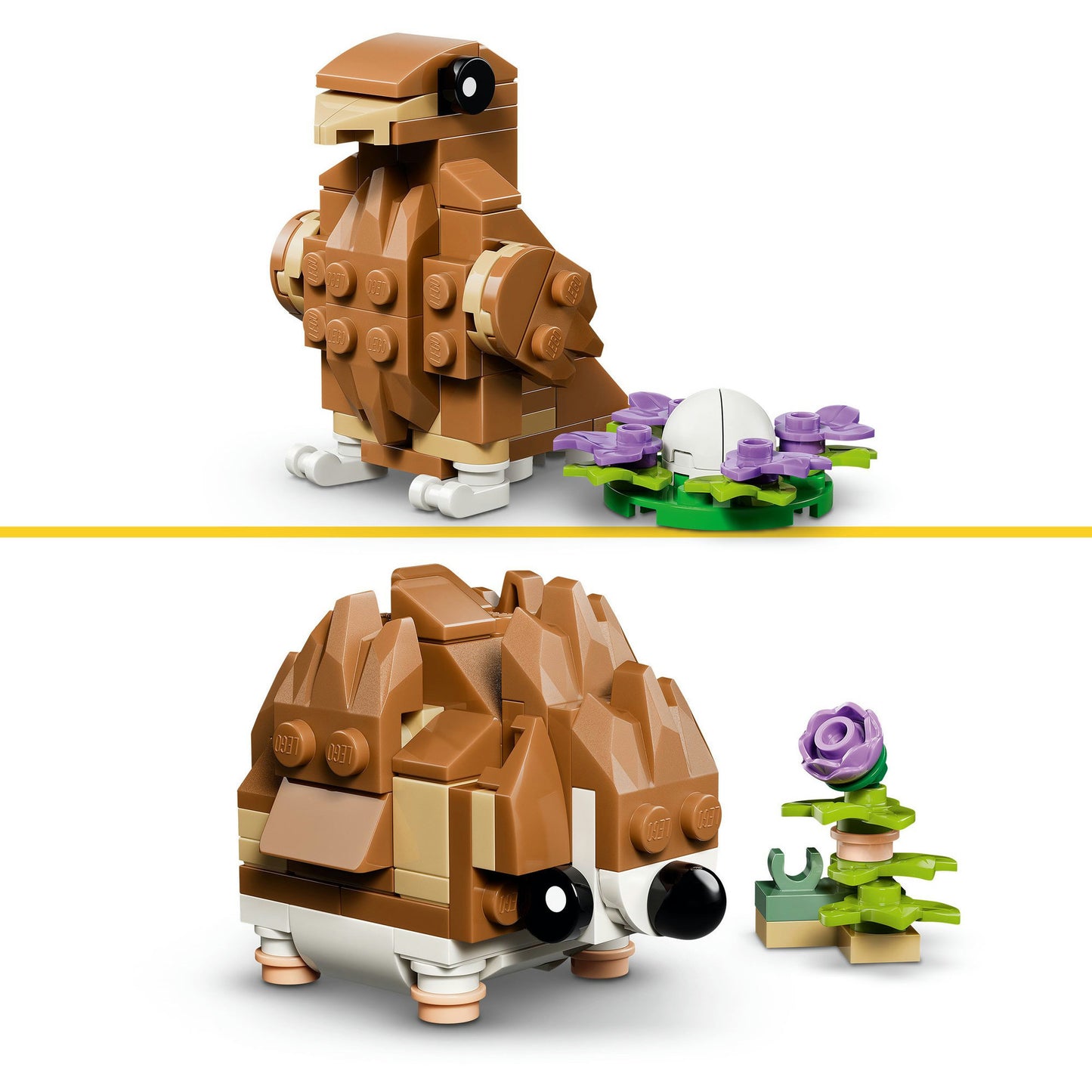 Lego 31376 Creator süßer Hamster mit Blume | 2 Stk