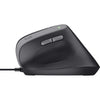 Ergonomische Maus Trust Bayo II (schwarz, 800 dpi – 2.400 dpi)