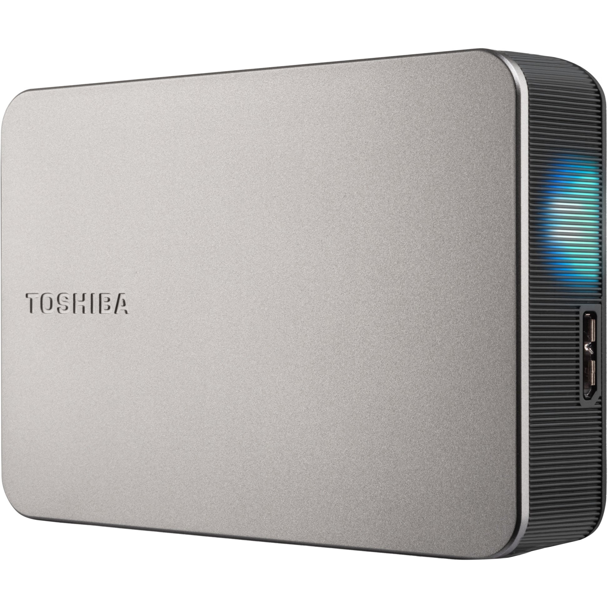 Toshiba Canvio Flex, 4 TB externe Festplatte (Hellsilber, HDTX240Escca, USB 3.2 Gen 1)