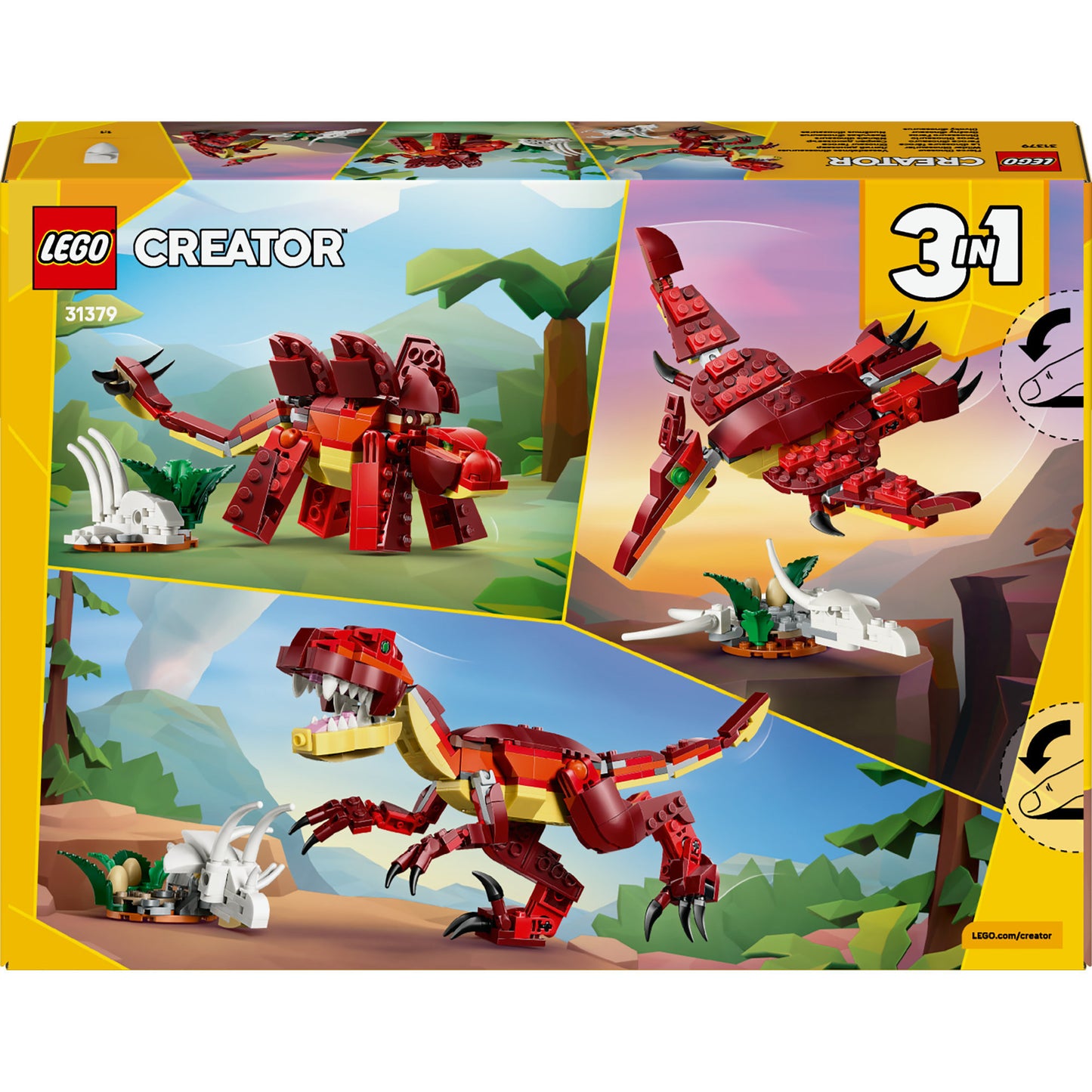 Lego Creator 31379 Wilder Dinosaurier