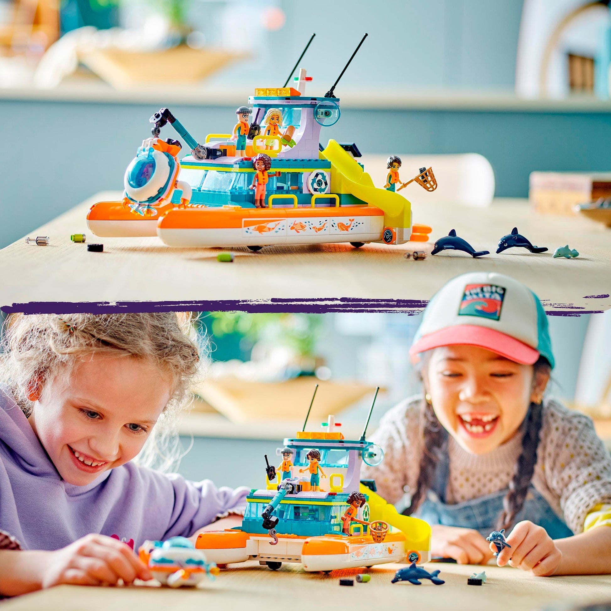 Lego Lego Friends 41734 Rettungsboot auf See