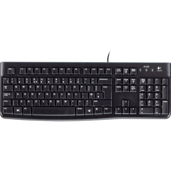 Logitech Logitech K120 Business Style USB-Tastatur [USB, 104-Key, Numpad, Langlebig, Schwarz]