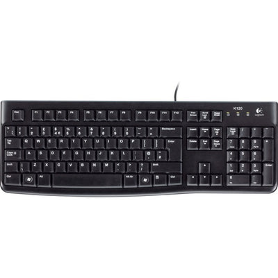 Logitech Logitech K120 Business Style USB-Tastatur [USB, 104-Key, Numpad, Langlebig, Schwarz]