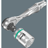 Wera 8008 A Zyklop Mini 3 -Ratel mit 1 4 Antrieb - afbeelding 3