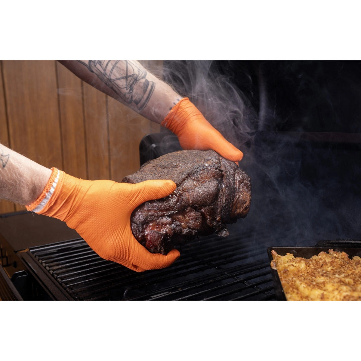 Traeger BBQ Vorbereitungs- und Servierhandschuhe (orange)