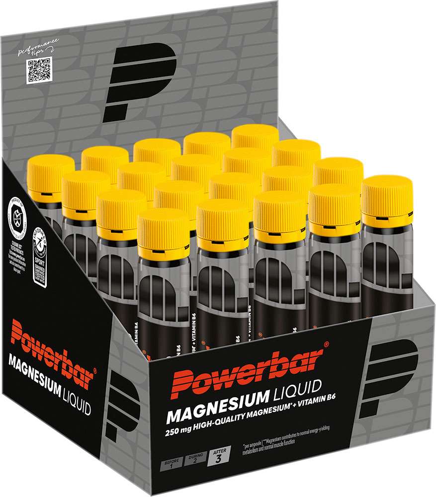 Powerbar Black Line Magnesium-Flüssigampulle 20x25 ml