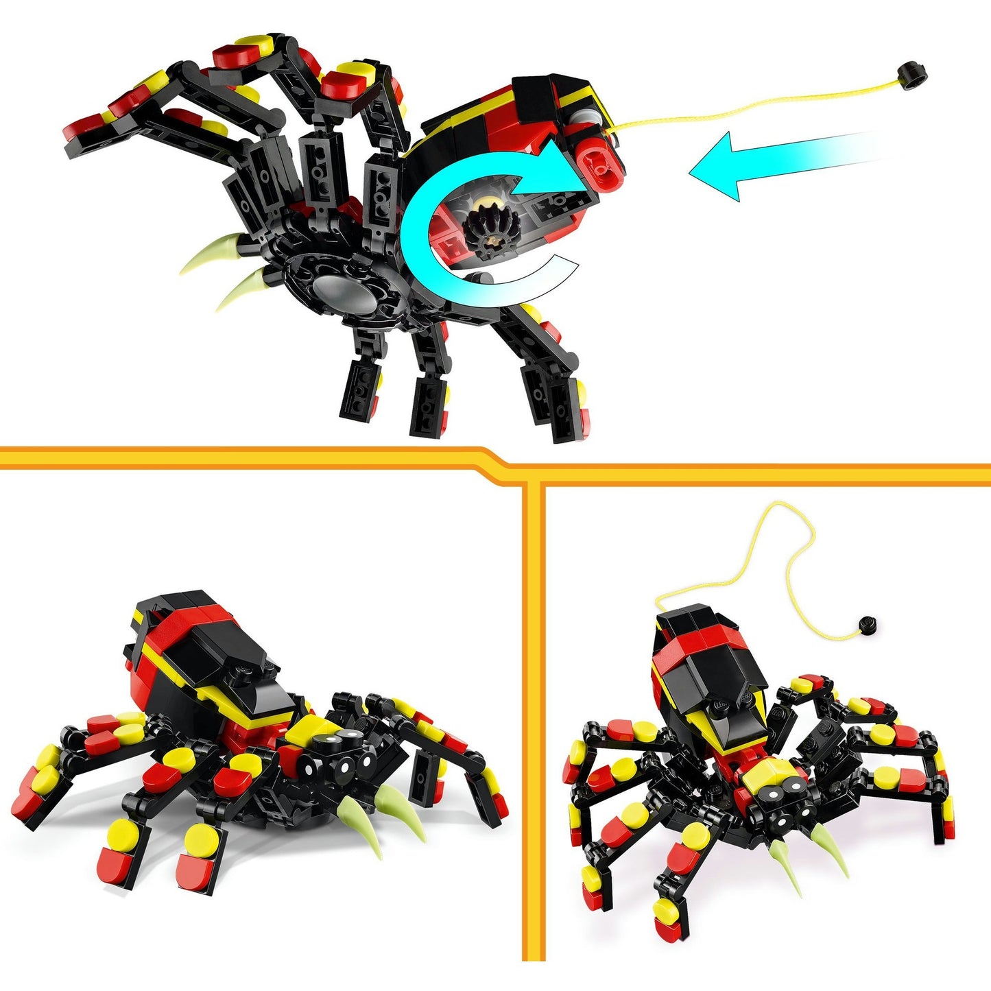 LEGO LEGO Creator 31159 Wildtiere: aufregende Spinne