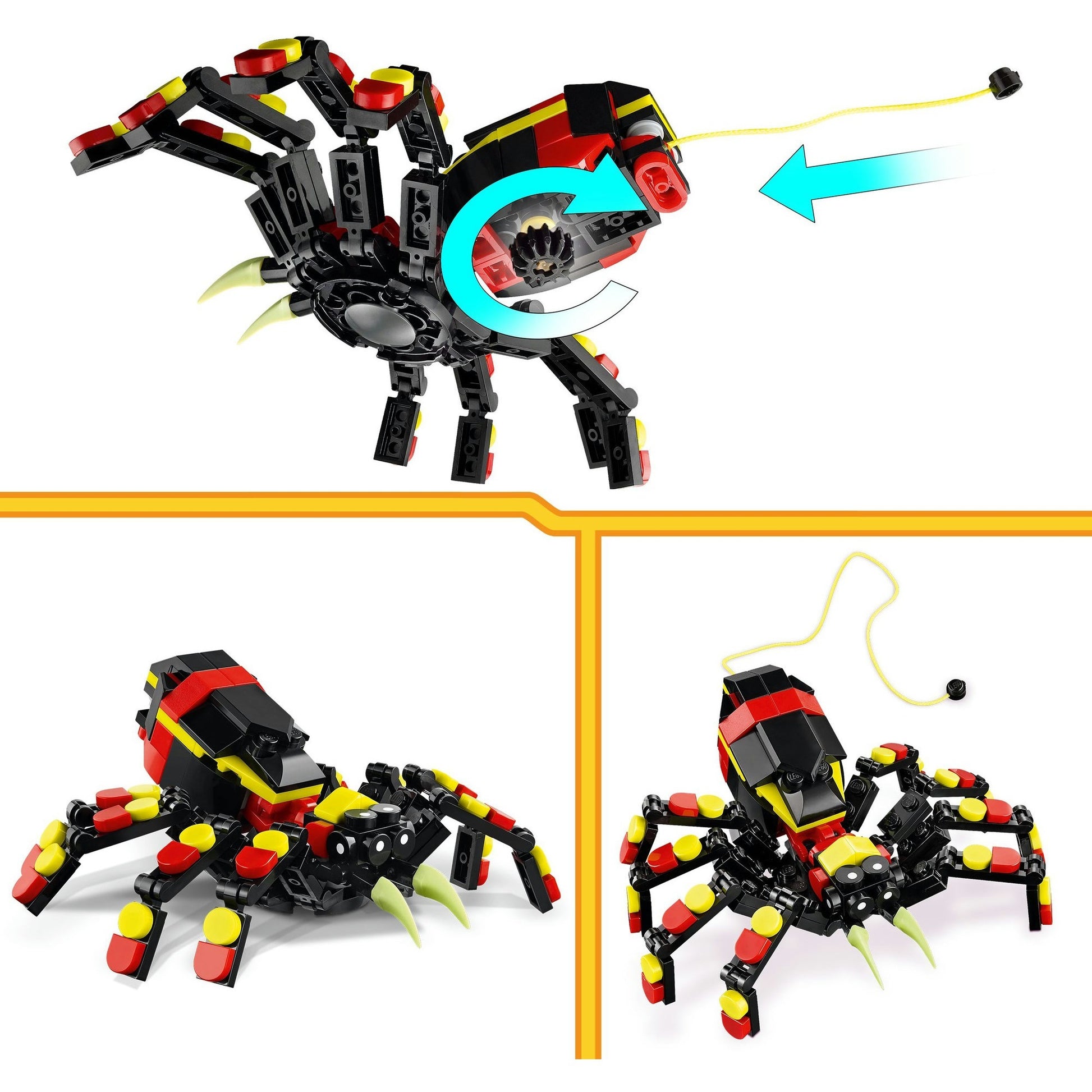 LEGO LEGO Creator 31159 Wildtiere: aufregende Spinne