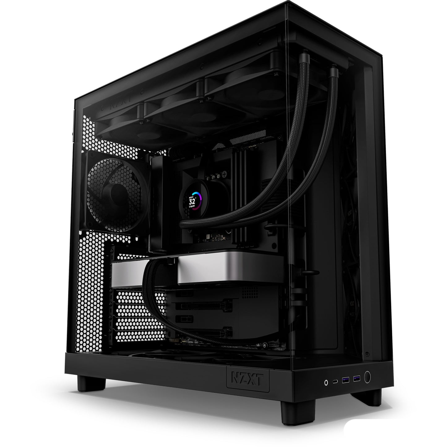 NZXT H6 Durchfluss