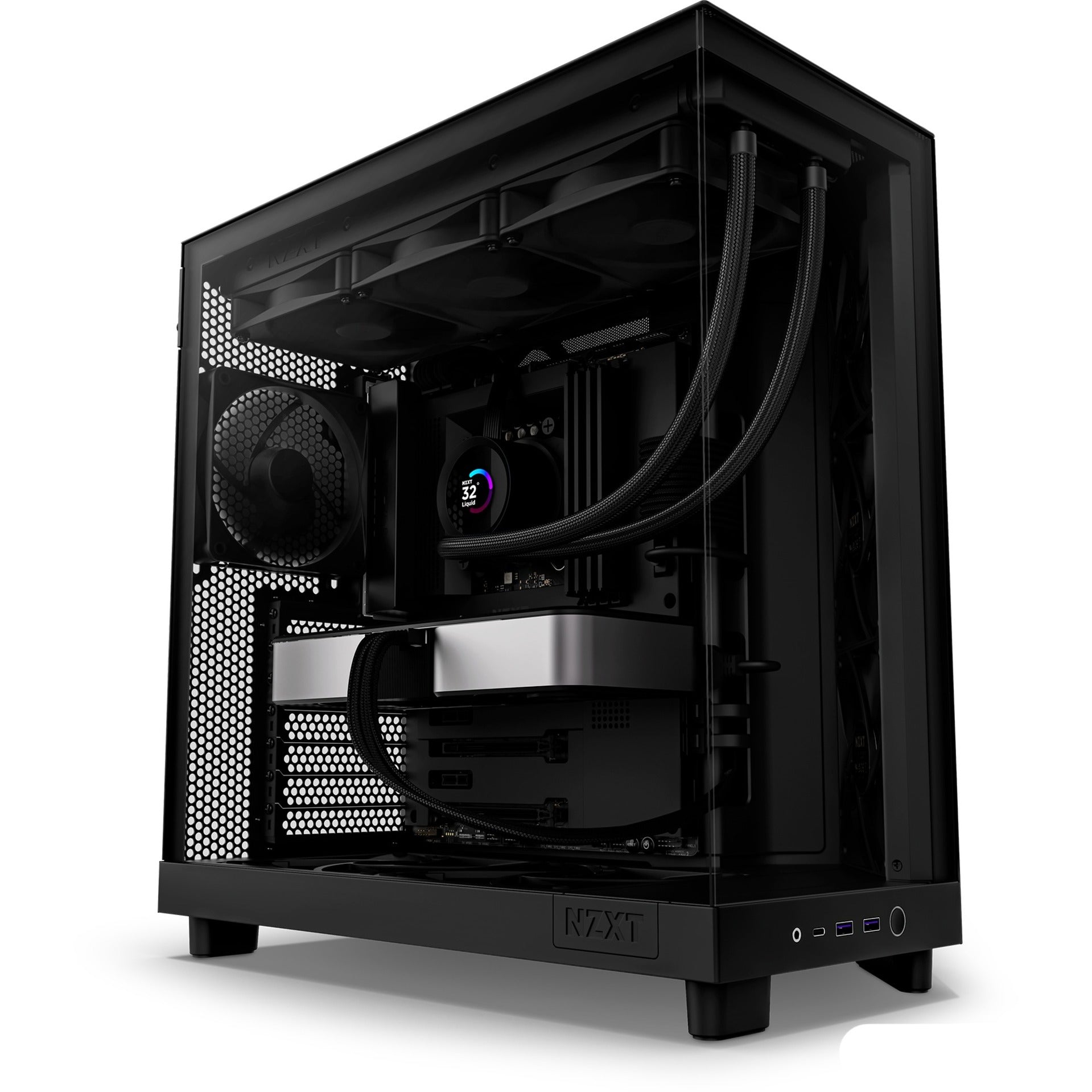 NZXT H6 Durchfluss