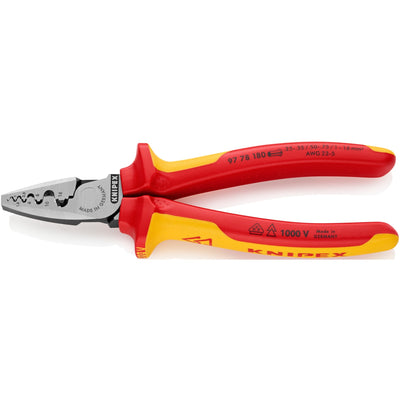 Knipex Krimptang für Veerindhulzen VDE 9778180