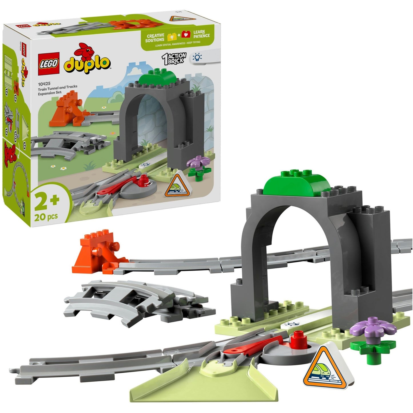 LEGO LEGO DUPLO TOWN 10425 TREINTUNEL UND RAILS -Erweiterungsset